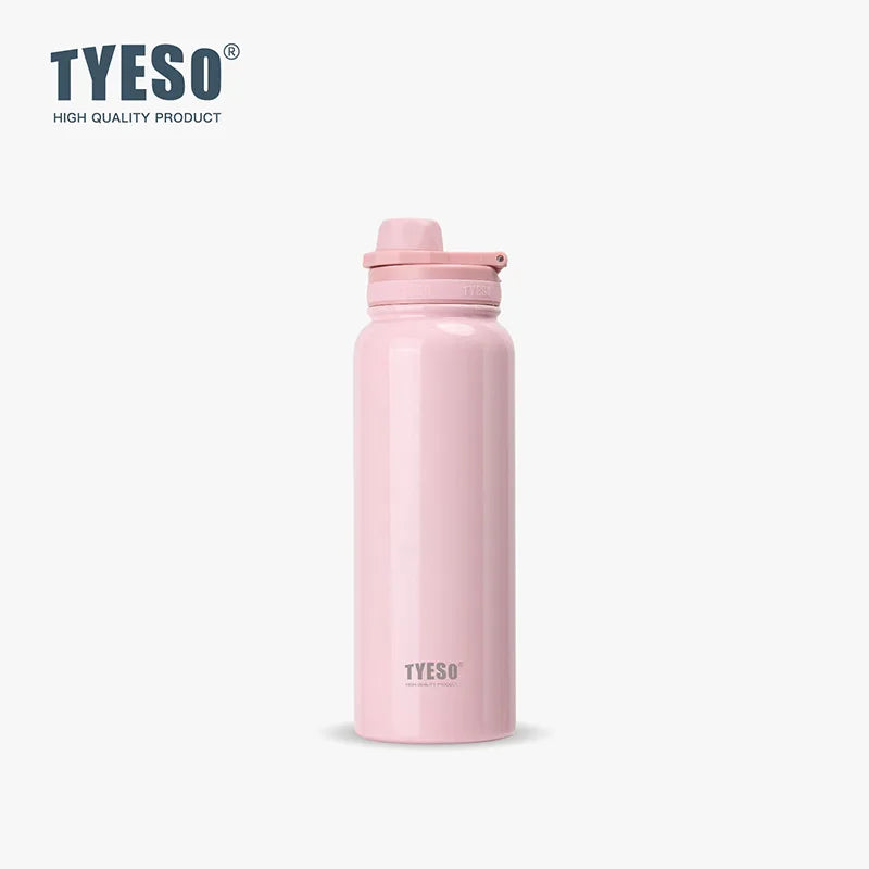 Gourde de sport en inox 600 ml à 1,2 L isotherme — 1,2 L Rose
