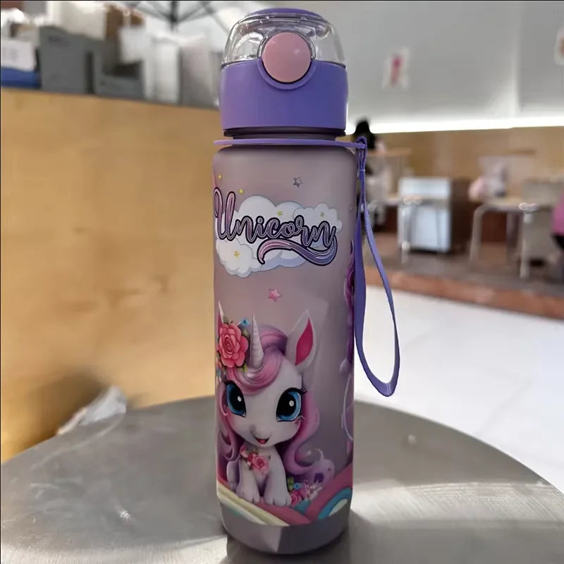 Gourde de sport en plastique sans BPA 2 L — Mat et Violet