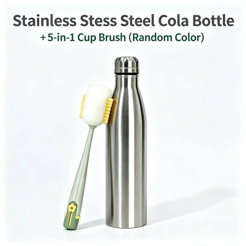 Gourde de sport en inox 750 ml à 1 L