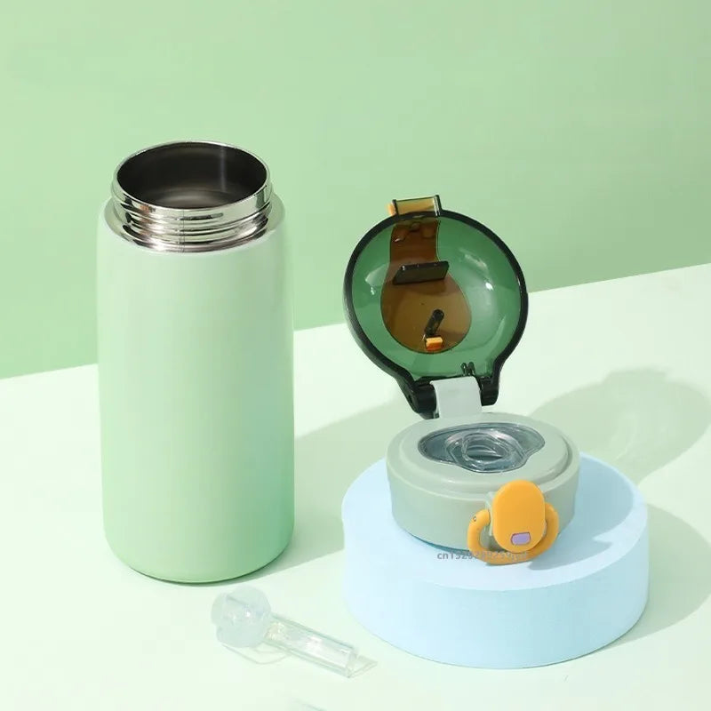 Gourde de sport en inox 320 ml à 460 ml à paille