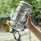 Gourde de sport en plastique sans BPA 2 L shaker