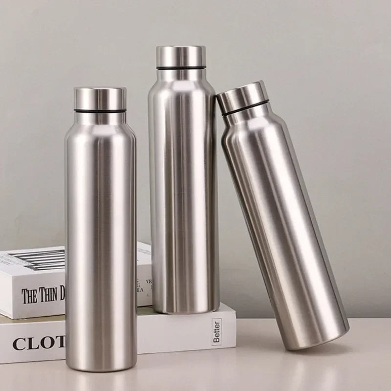 Gourde de sport en inox 1 L