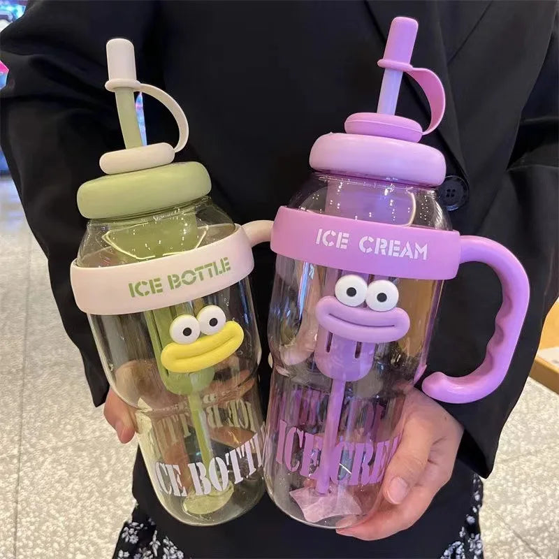 Gourde de sport 1,1 L à 1,2 L à paille