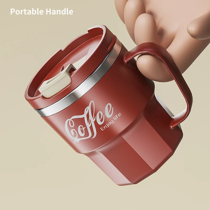 Gourde à café en inox 400 ml isotherme