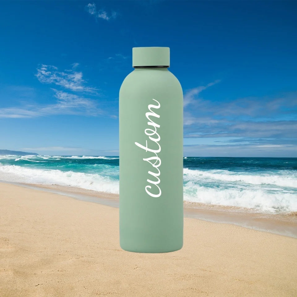 Gourde en inox 500 ml isotherme — Vert