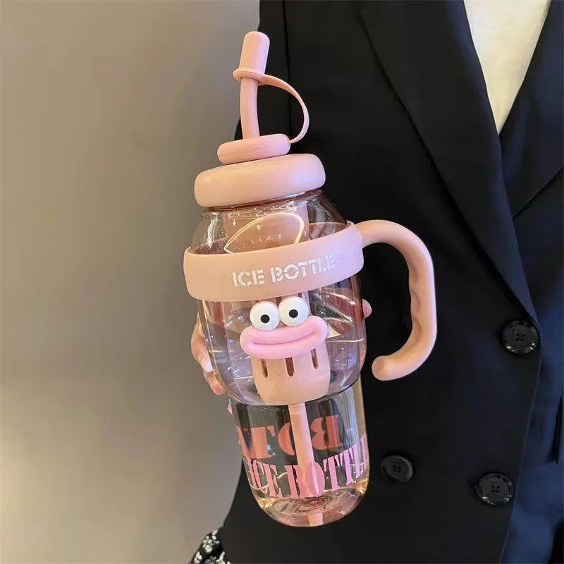 Gourde de sport 1,1 L à 1,2 L à paille