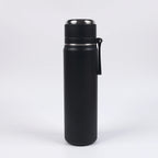 Gourde en inox 500 ml à 600 ml isotherme — 500 ml Noir