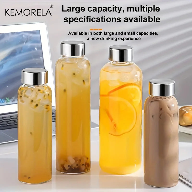 Gourde de sport en verre 500 ml à 1 L