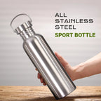 Gourde de vélo en inox 500 ml à 1 L