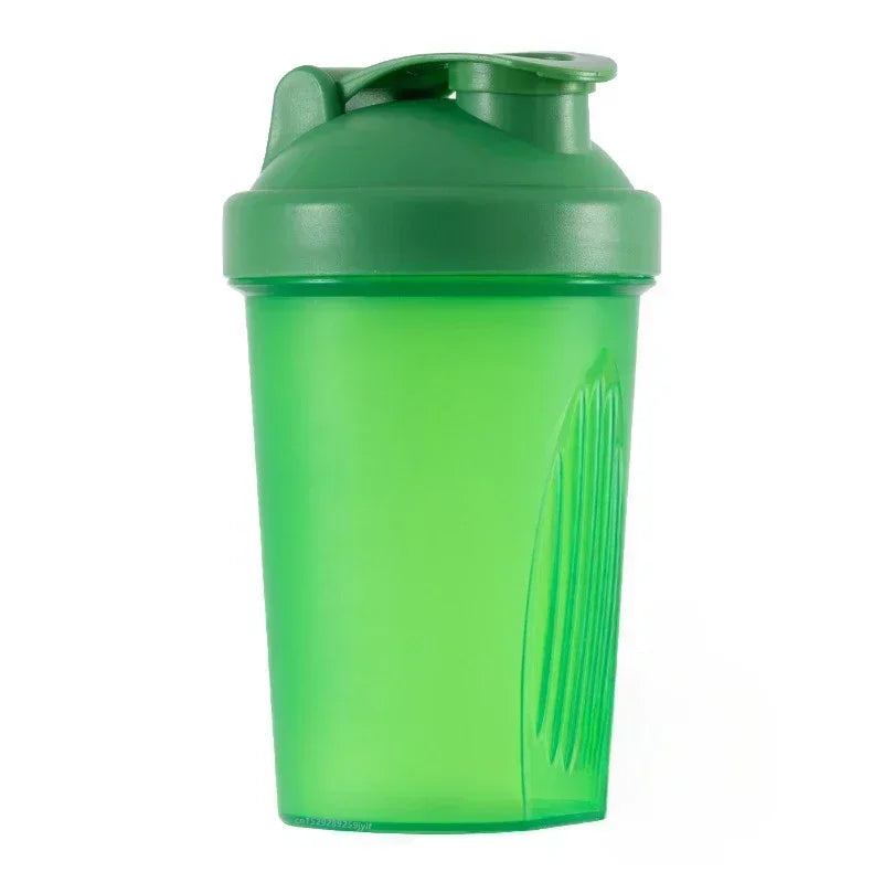 Gourde de sport en inox 400 ml à 600 ml shaker — Vert