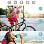 Gourde de sport en verre 600 ml à 1 L