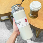Gourde en inox 1 L à 1,2 L à paille