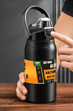 Gourde de sport en inox 800 ml à 1,5 L à paille