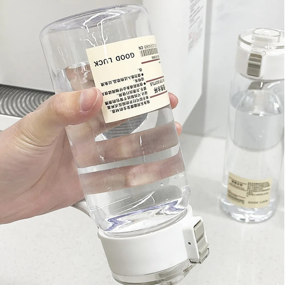 Gourde de sport en plastique sans BPA 350 ml à 800 ml