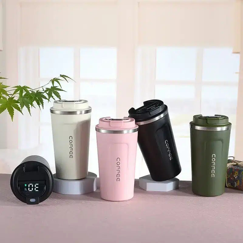 Gourde intelligente thermos pour le café