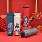 SenseiTherm : Gourde Thermos personnages style Manga avec Affichage de Température